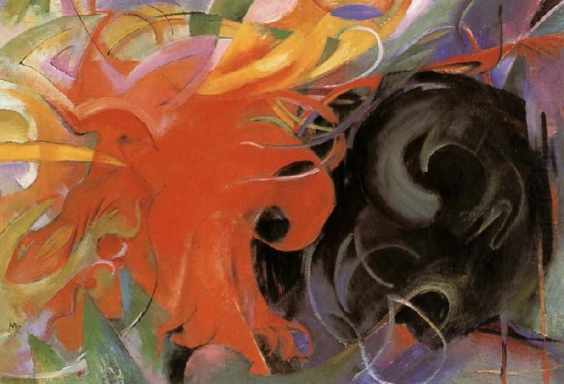 Fighting forms, Franz Marc